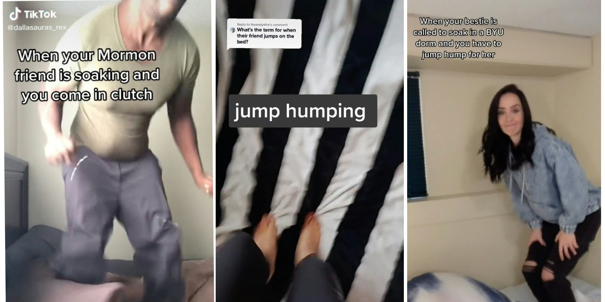 jumping into the sex